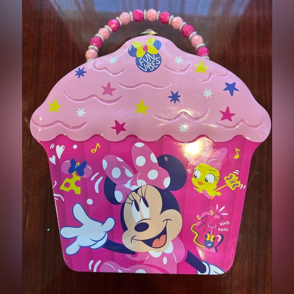 Disney Other - Disney Pink Tin Cupcake